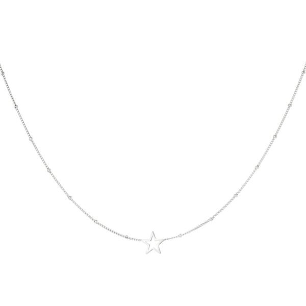 216202-111 Necklace 'Small open star'