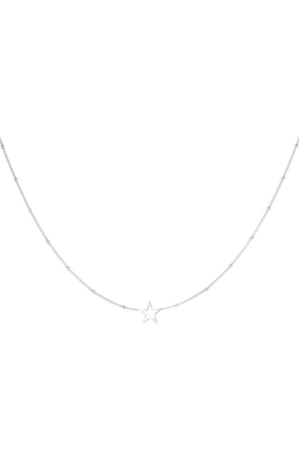 Necklace 'Small open star'