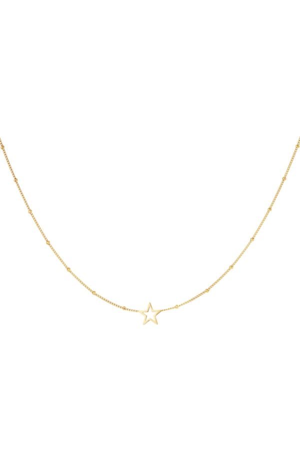 Necklace 'Small open star'