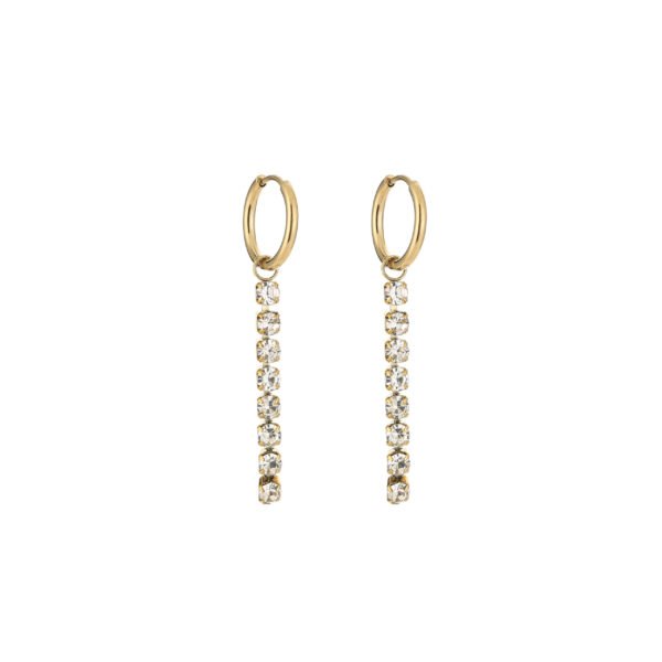 JE14815_111_2_1 Earrings 'Crystal chain'