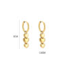 Earrings 'Three hearts'