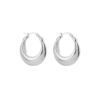 Earrings 'Thick hoops'
