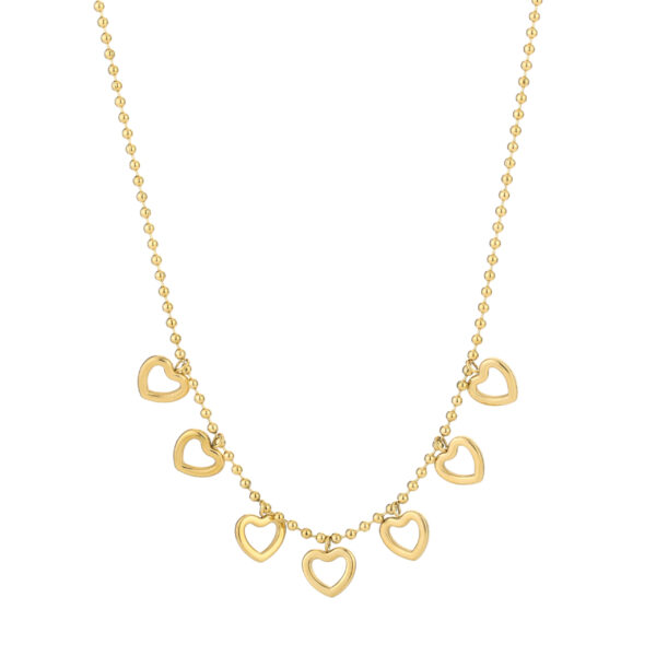 Necklace 'Hearts'