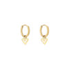 Earrings 'Open heart'
