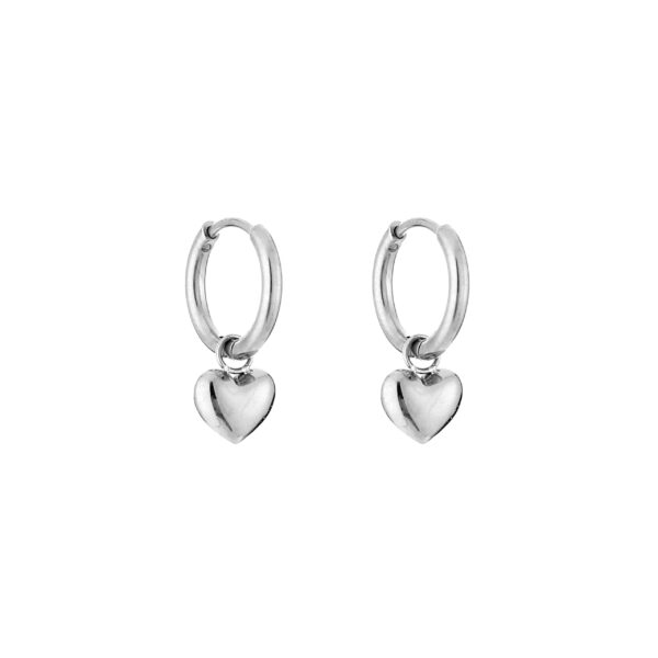 Earrings 'Classy heart'