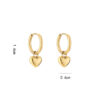 Earrings 'Classy heart'