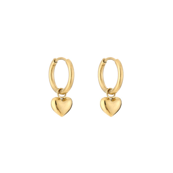 Earrings 'Classy heart'