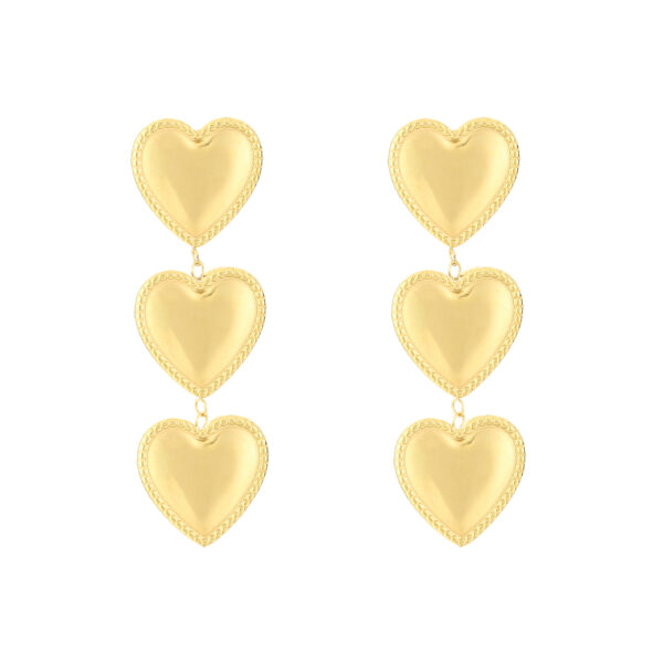 Earrings 'Falling in love'