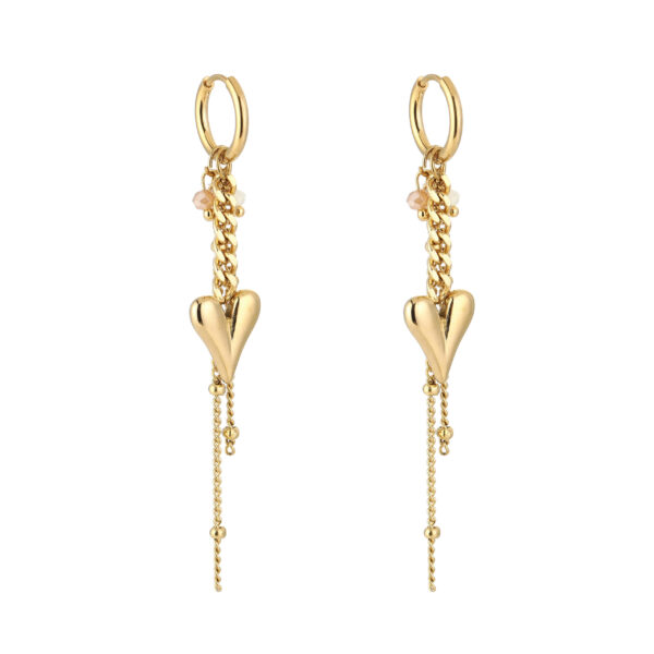 Earrings 'White love'