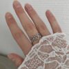 Ring 'Twisted love'