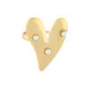 Ring 'Heart with pearls'