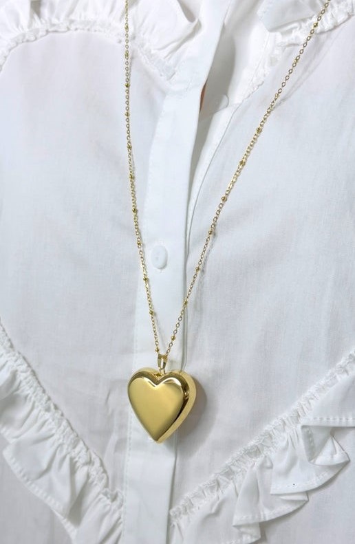 Necklace 'Loving heart long'