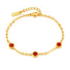 Bracelet 'Red stone'