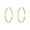 Earrings 'Basic hoop thick M'