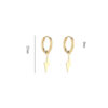 Earrings 'Lightning'