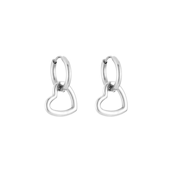 Earrings 'Basic heart'