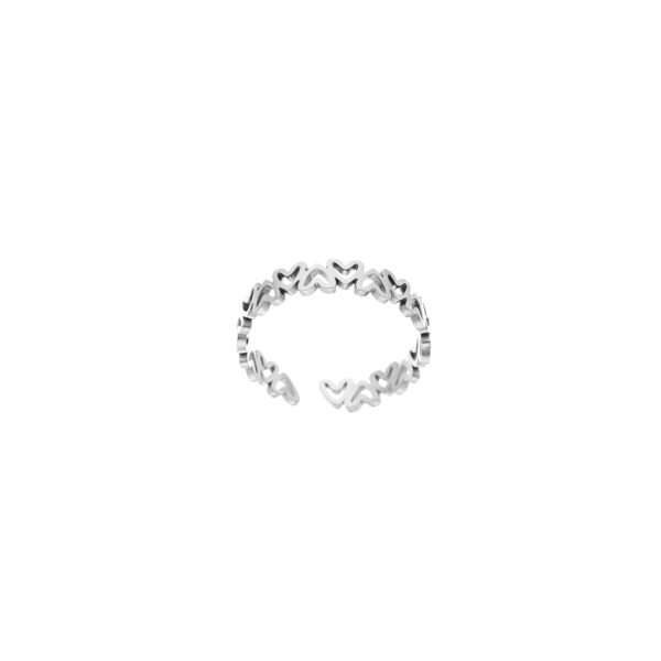 Ring 'Upside down love'