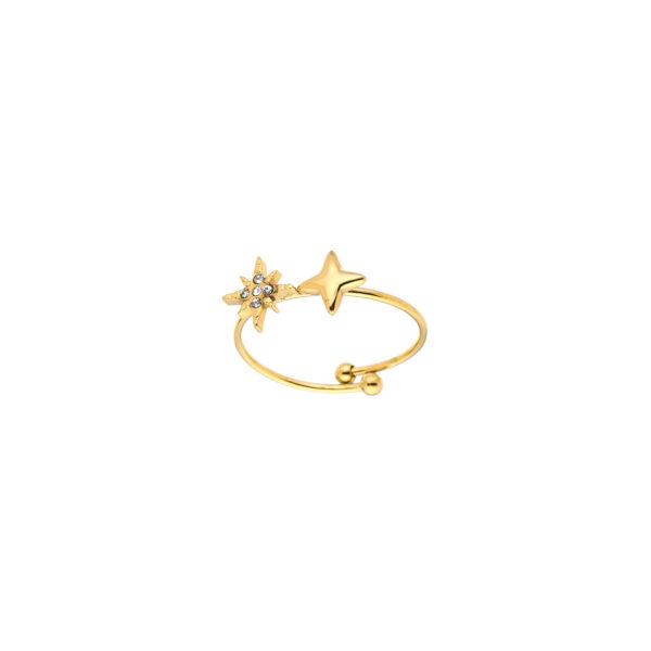 Ring 'Double spark'