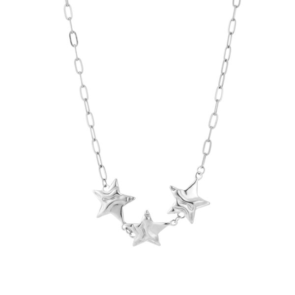 Necklace 'Three big stars'