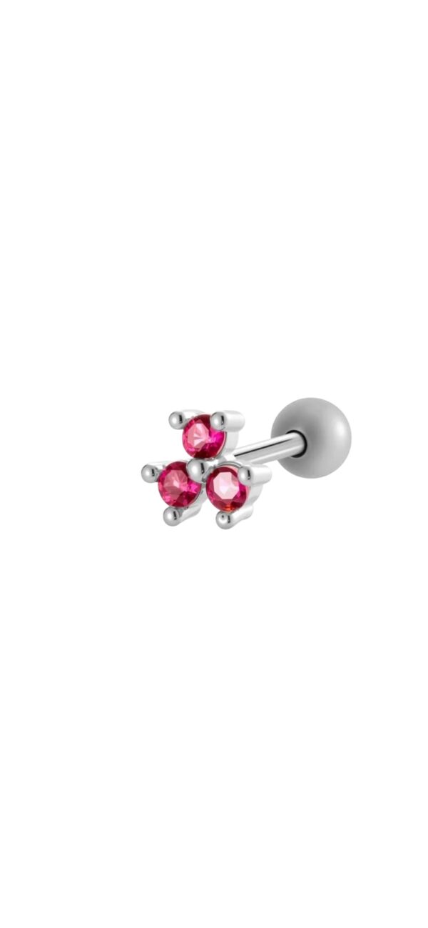 Earring 'Twinkling pink'