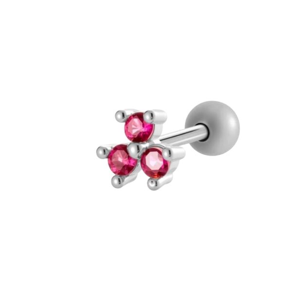 Earring 'Twinkling pink'