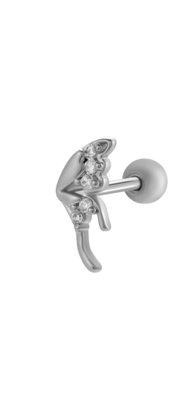 Earring 'Butterfly stud R'