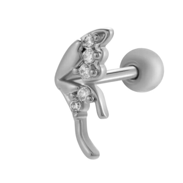 Earring 'Butterfly stud R'