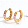 Earrings 'Shimmer pink'