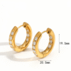 Earrings 'Shimmer white'