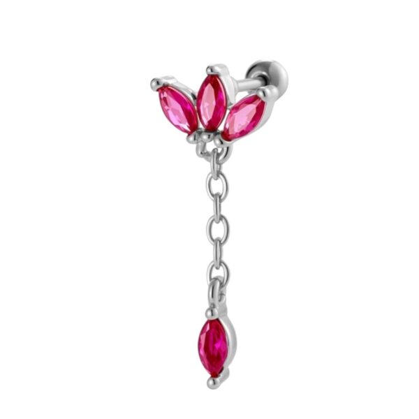 Earring 'Twinkle pink'
