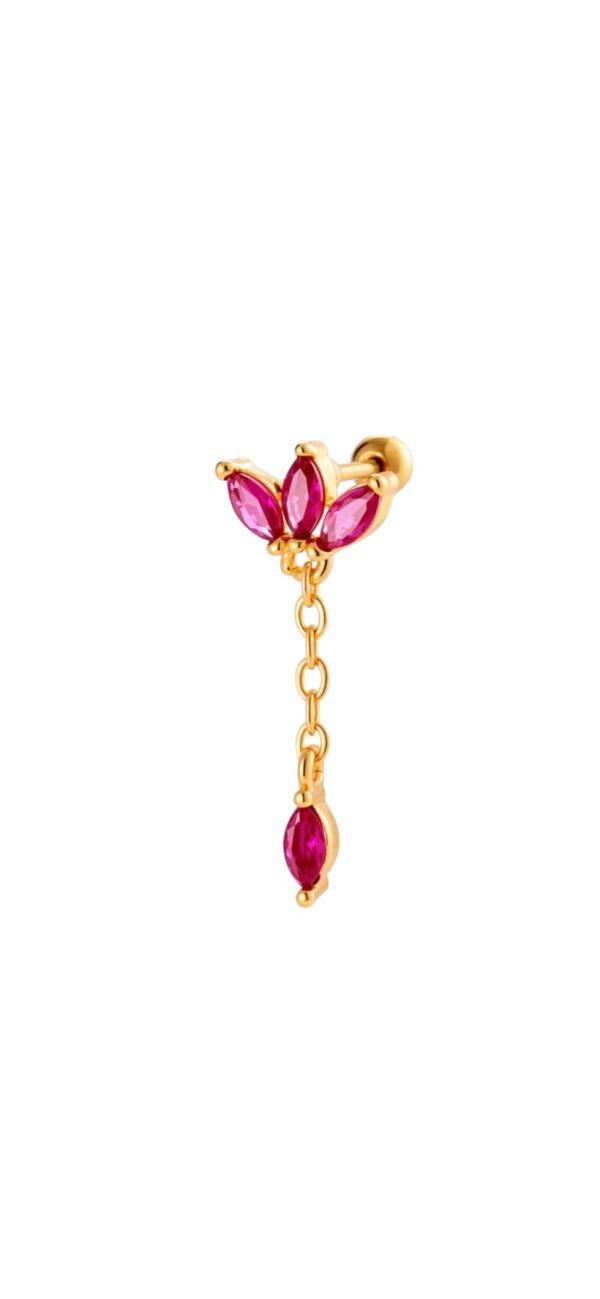 Earring 'Twinkle pink'
