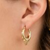 Earrings 'Bali hoops'