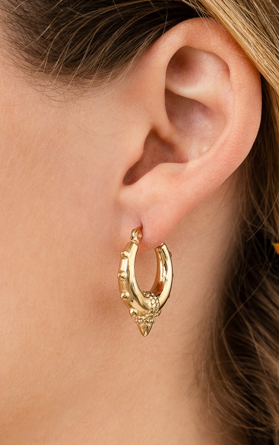 Earrings 'Bali hoops'