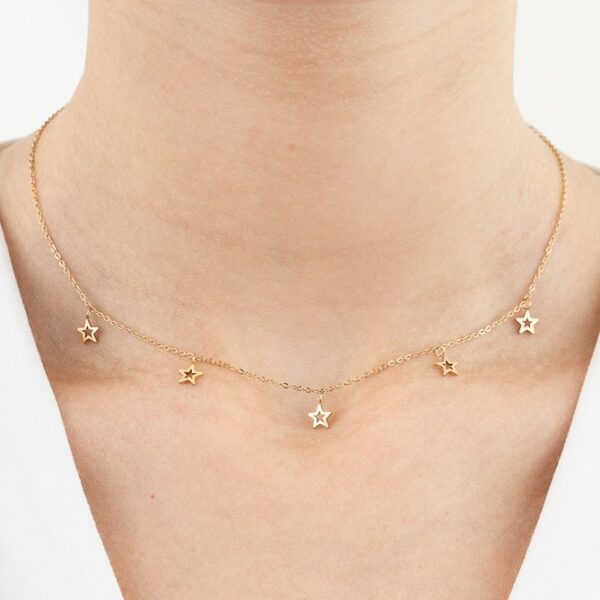 Necklace 'Small stars'