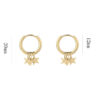 Earrings 'Star hoops'