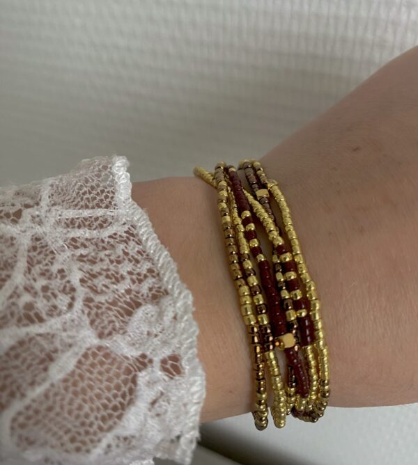 Bracelet set 'Brown'