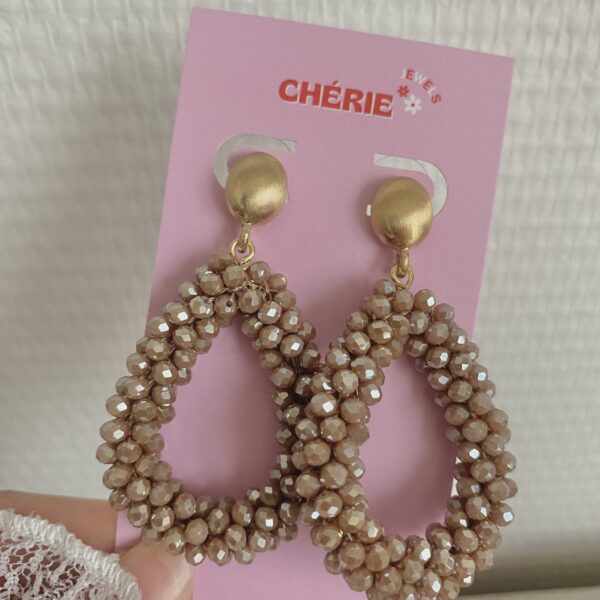 Earrings 'Light beads'