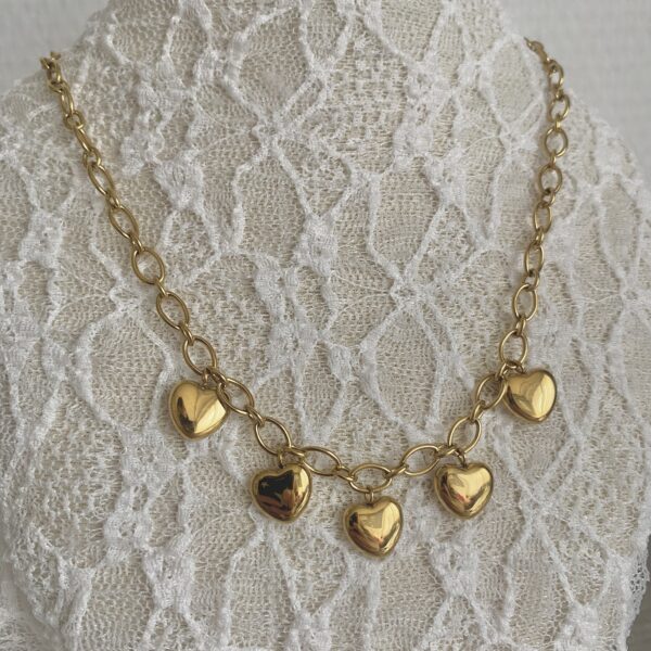 Necklace 'Thick heart'
