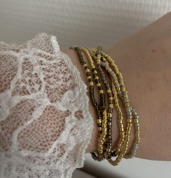 Bracelet set 'Olive'