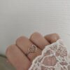 Ring 'Open heart small'