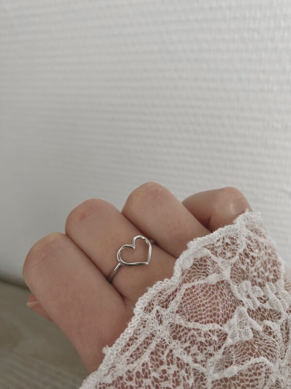 Ring 'Open heart small'