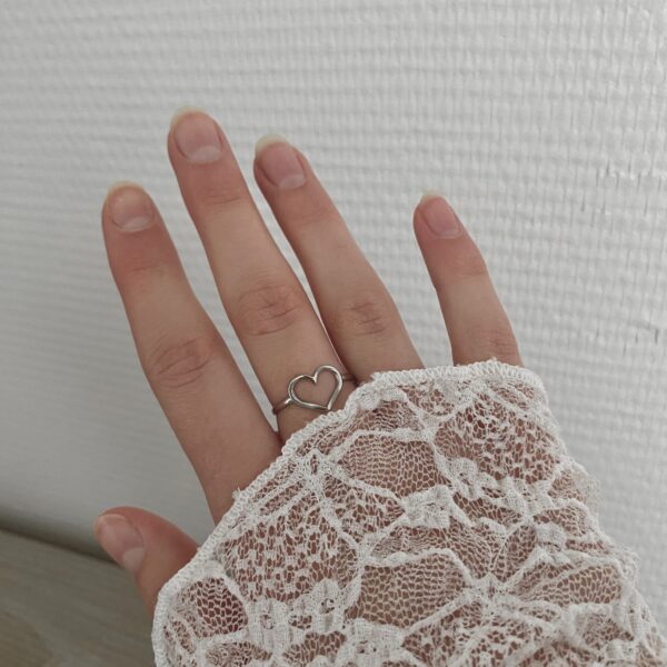 Ring 'Open heart small'