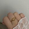 Ring 'Open heart small'