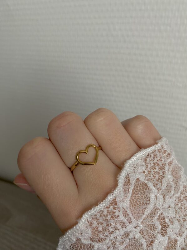 Ring 'Open heart small'