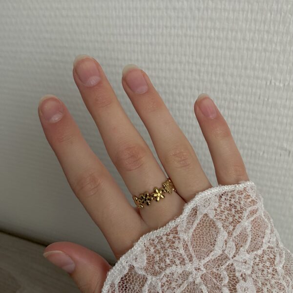 Ring 'Classy flower'