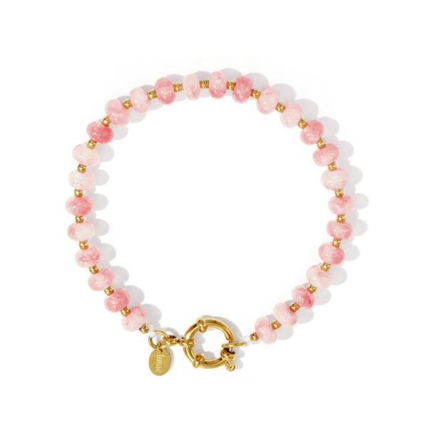 Bracelet 'Pink beads'