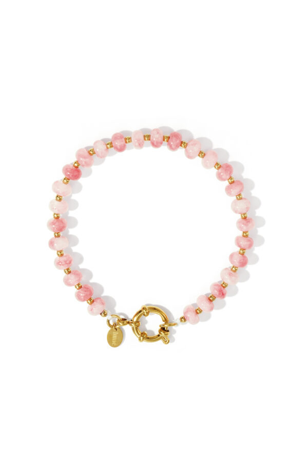 Bracelet 'Pink beads'