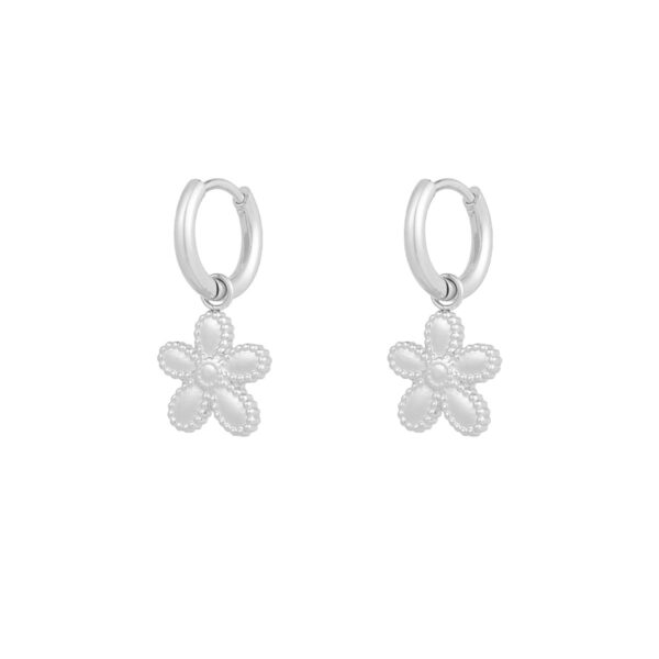 Earrings 'Simple flower'