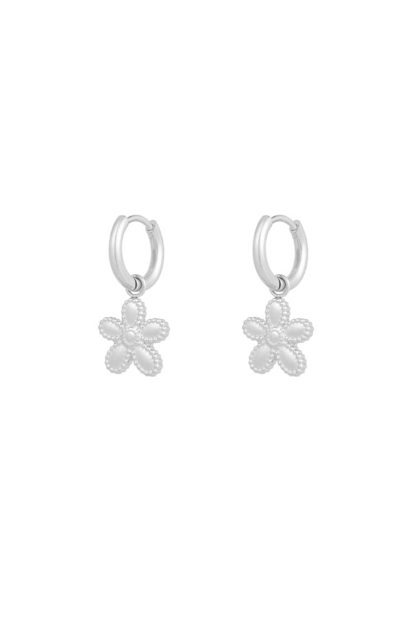 Earrings 'Simple flower'