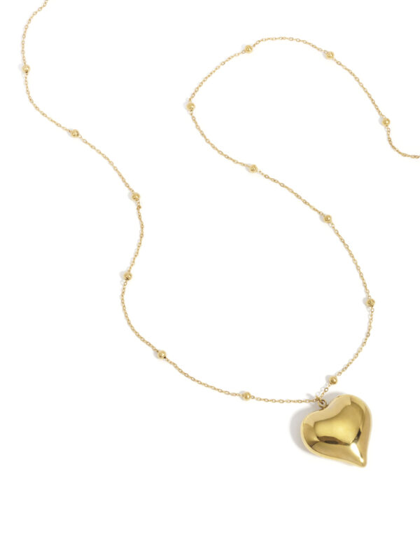 Long necklace 'Casual heart'